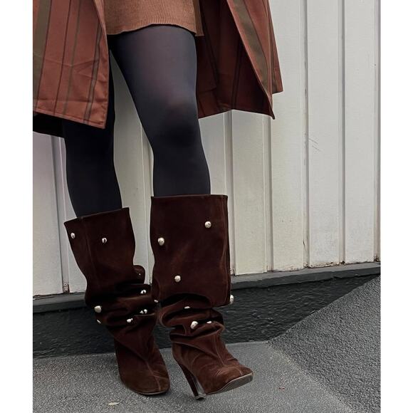 ZARA Knee-High Boots NWT - Picture 10 of 16